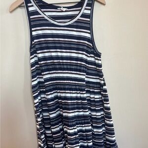 Striped Sleeveless Dress